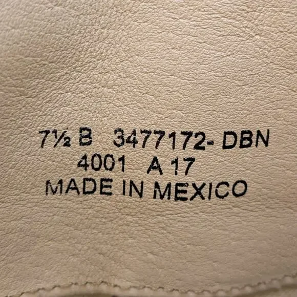 Frye Melissa Button Brown Leather Tall Boots 7.5 Equestrian Western Boho 77172 - Picture 2 of 16